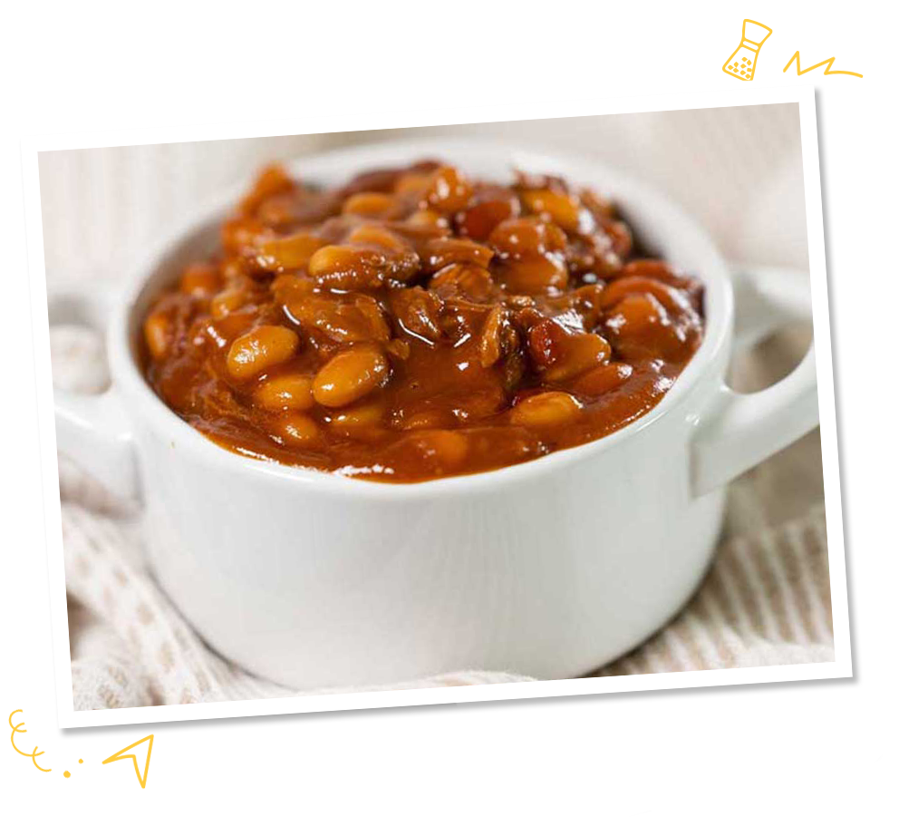 Pulled Pork Baked Beans